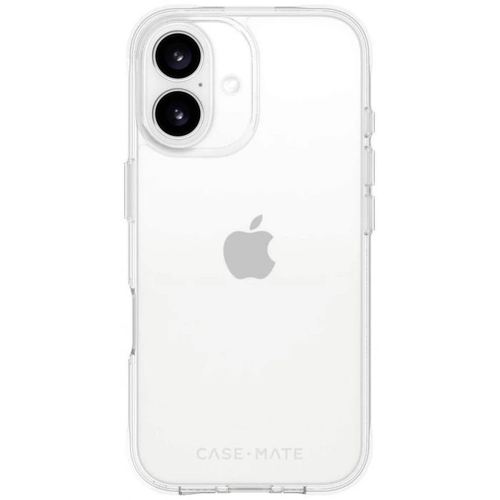 Case-Mate Tough Clear Phone Case for iPhone 16 - Clear by Case-Mate - Refurbished - Premium condition - US$12.14