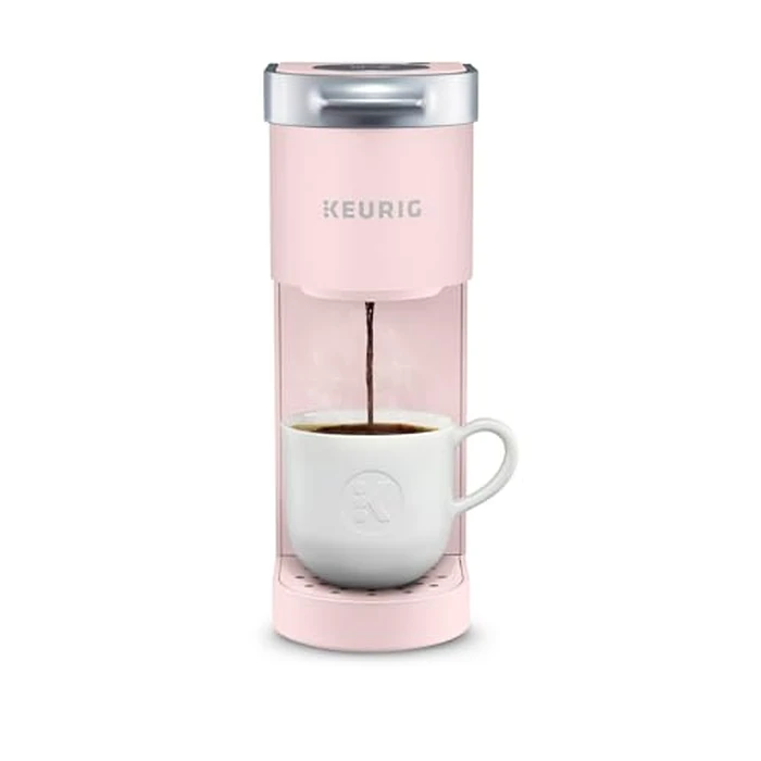 Keurig K-Mini Single Serve K-Cup Pod Coffee Maker, 6 to 12oz Brew size, with Cord Storage, Perfect for Small Spaces, Dusty Rose by Keurig - Used - Acceptable condition