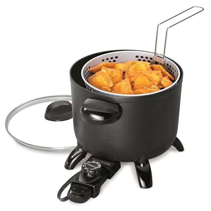 Presto 06006 Kitchen Kettle Multi-Cooker, Steamer, Deep Fryer, Black by Presto - Image 4