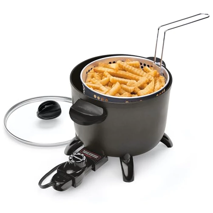 Presto 06006 Kitchen Kettle Multi-Cooker, Steamer, Deep Fryer, Black by Presto - Image 6