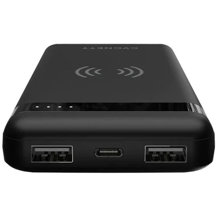 Cygnett ChargeUp Swift 10K mAh Wireless Power Bank - Black by Cygnett - Image 3