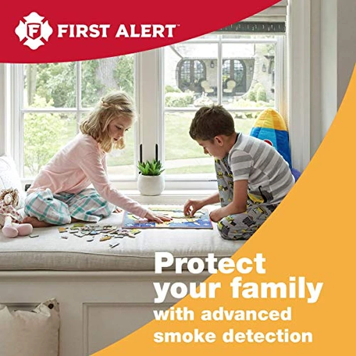 First Alert PR700A Slim Series Battery Powered Photoelectric Smoke Alarm by First Alert - Image 2