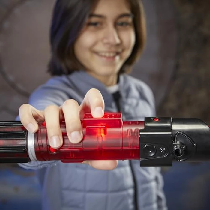 STAR WARS Lightsaber Forge Kyber Core Darth Vader, Officially Licensed Red Customizable Electronic Lightsaber, Toys for 4 Year Old Boys and Girls by STAR WARS - Image 5