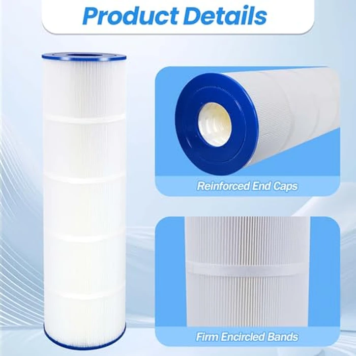 FODACEL (4 Pack) Upgraded C-7489/PA112 Pool Filter, Swimming Pool Filter, Compatible with Hayward CX875RE, SwimClear C4500, PA112, Unicel C-7489, Filbur FC-1275 by FODACEL - Image 4