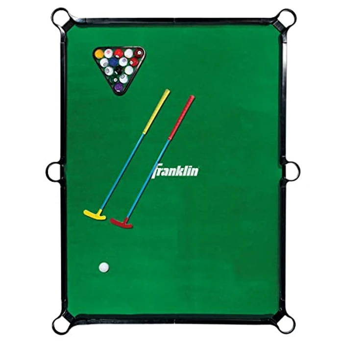 Franklin Sports Billiards Golf - Combining Billiards & Golf - Perfect for Kids and Families - Indoor Mini Game for Adults + Kids by Franklin Sports - Used - Like New condition