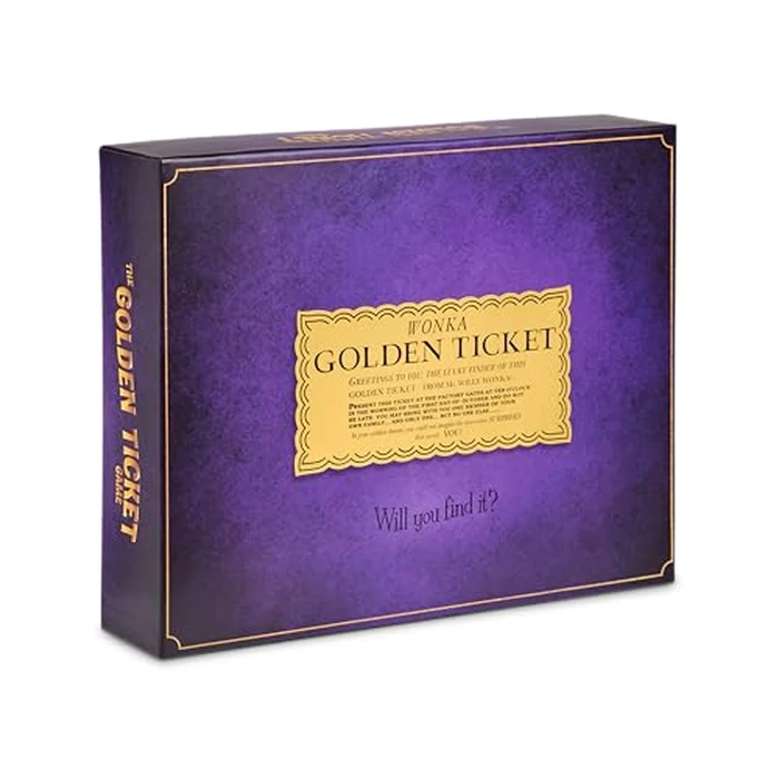 Buffalo Games - Willy Wonka's The Golden Ticket Game, 10 years by Buffalo Games - Used - Like New condition - US$18.99