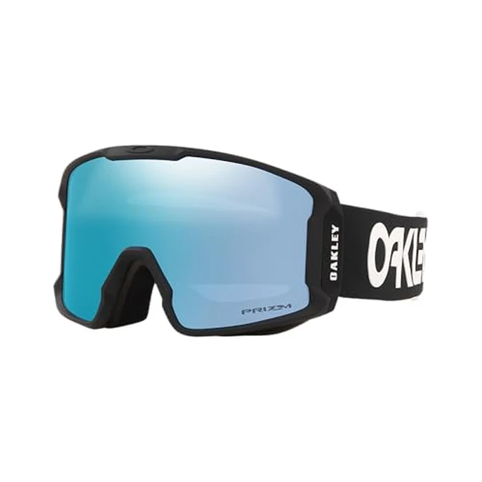 Oakley Line Miner XL Factory Pilot Black Prizm Sapphire Iridium, Factory Pilot Black/Prizm Snow Sapphire Irid, Large by Oakley - Used - Like New condition - US$84.74