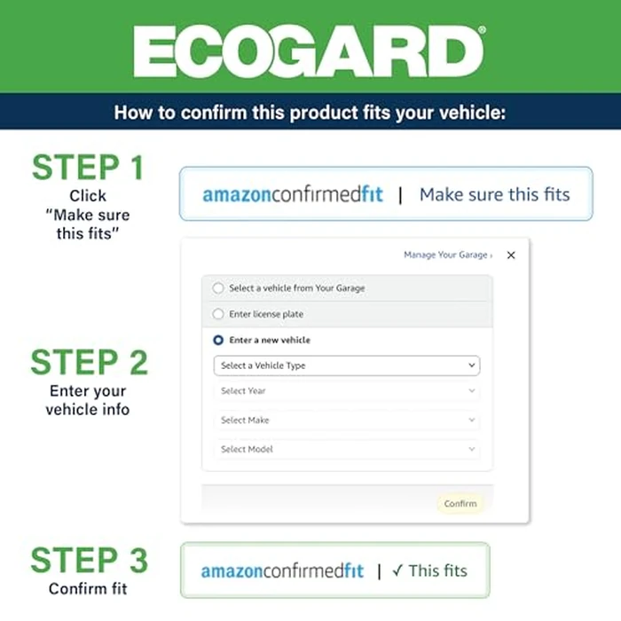 ECOGARD XA6131 Premium Engine Air Filter Fits 2010-2017 Chevrolet Equinox, 2010-2017 GMC Terrain by ECOGARD - Image 3