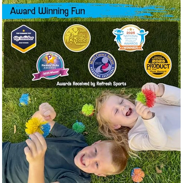 Stringy Balls & Fidget Toys 20 Pack - Fun Sensory Toys for Kids School Classroom - Birthday Gifts Toddler Toys for Boys & Girls - Sensory Bulk Fidget Party Favors 3 4 5 6 7 8 + Year Old Gift Idea by Refresh Sports - Image 7