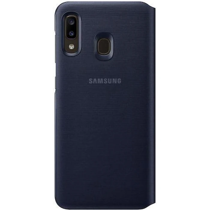 Samsung Wallet Cover Phone Case for Galaxy A20 - Black by Samsung - Image 3