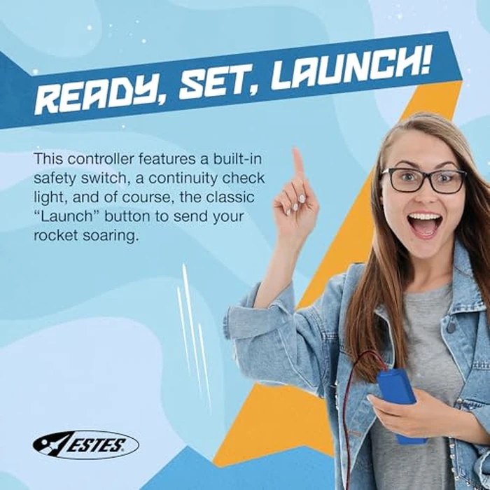 Estes 2230 E Launch Controller, Flying-Rocket-Model Launch Controller, Rocket Model Kit Accessories for Ages 10+ by Estes - Image 6