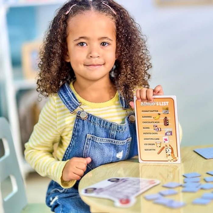 Bluey Shopping List Game, Join Bluey, Bingo, Bandit & Chilli On A Fun Supermarket Adventure, Race to Fill Your Trolley in This Fun Memory and Matching Game, for Ages 3+, 2-4 Players by BLUEY - Image 5