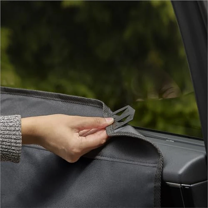 K&H Pet Products Car Door Protector for Dogs, 2 Pack Waterproof Interior Pet Car Door Protector from Dog Scratching, Stay Put Cover Design, Fits Most Vehicles, Washable - 27 x 19in Black by K&H Pet Products - Image 8