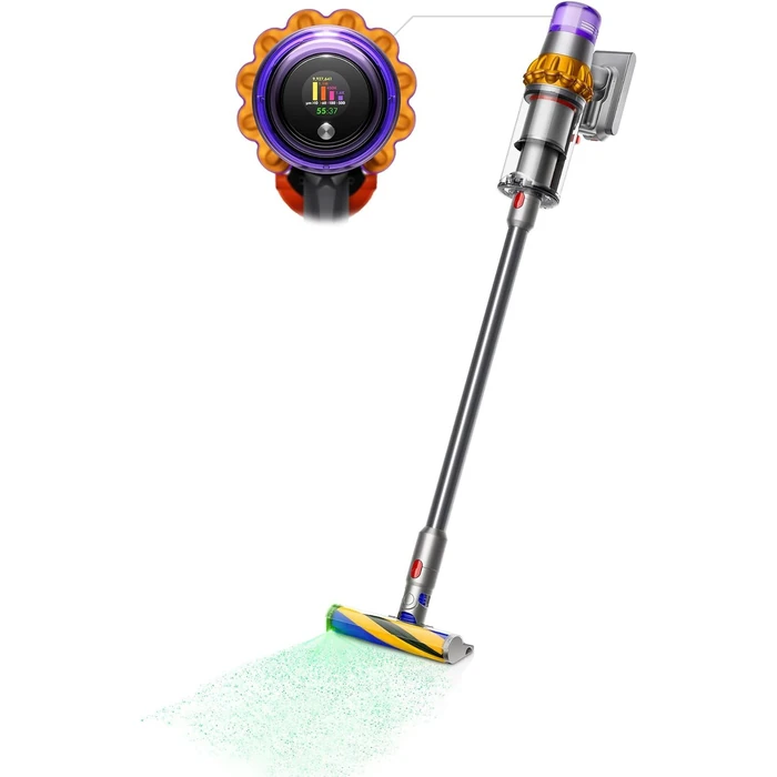Dyson V15 Detect Cordless Vacuum Cleaner - Yellow/Iron by Dyson - Refurbished - Excellent condition