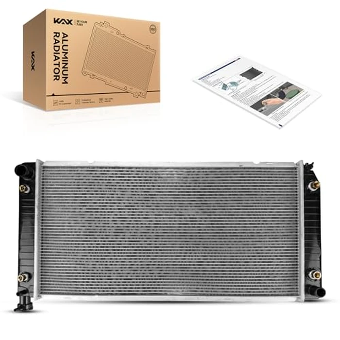 KAX CU1693 Engine Radiator Replacement, Compatible with 1994-2000 C/K 1500/2500/3500, 1994-2000 Tahoe, Yukon, 1999-2000 Escalade by KAX - Used - Good condition