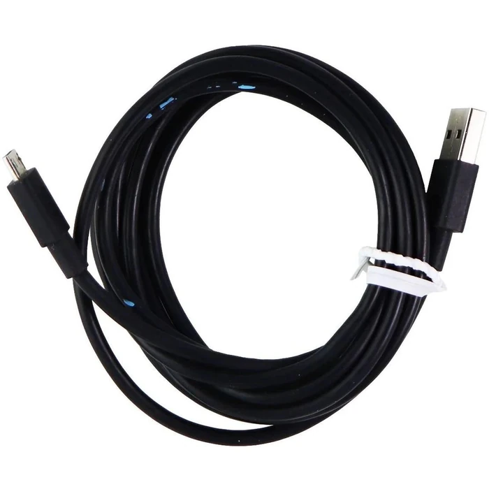 PureGear 6ft. USB-A to Micro-USB Charging Cable - Black by PureGear - Refurbished - Brand New condition