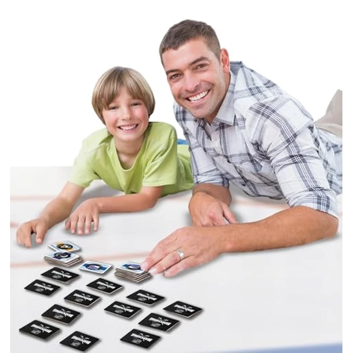 Masterpieces Sports Games - NHL League Matching Game - Game for Kids and Family - Laugh and Learn by Masterpieces - Image 2