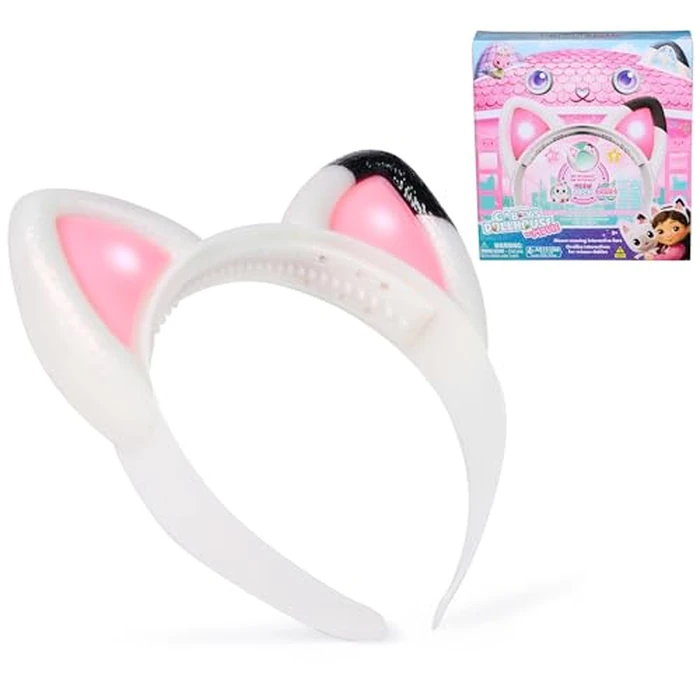 DreamWorks GABBY'S Dollhouse The Movie, Meow-Mazing Interactive Ears, Headband with Lights, Sounds & 3 Modes of Play, Kids Toys for Girls & Boys Ages 3 and Up by DREAMWORKS GABBY'S DOLLHOUSE - Used - Very Good condition - US$18.80