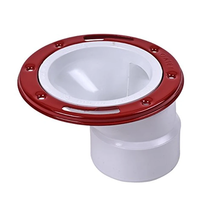 Oatey 43501 PVC Offset w/Ring Closet Toilet Flange 3" to 4" by Oatey - Image 1