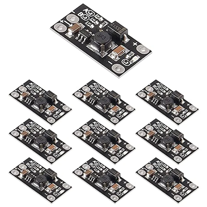 AITRIP 10PCS 1.5A Multi-Function Mini Boost Module Step Up Board 3.7V to 5V 8V 9V 12V Step Up Board with LED Indicato for DIY Electronic Voltage Moduler by AITRIP - Used - Like New condition