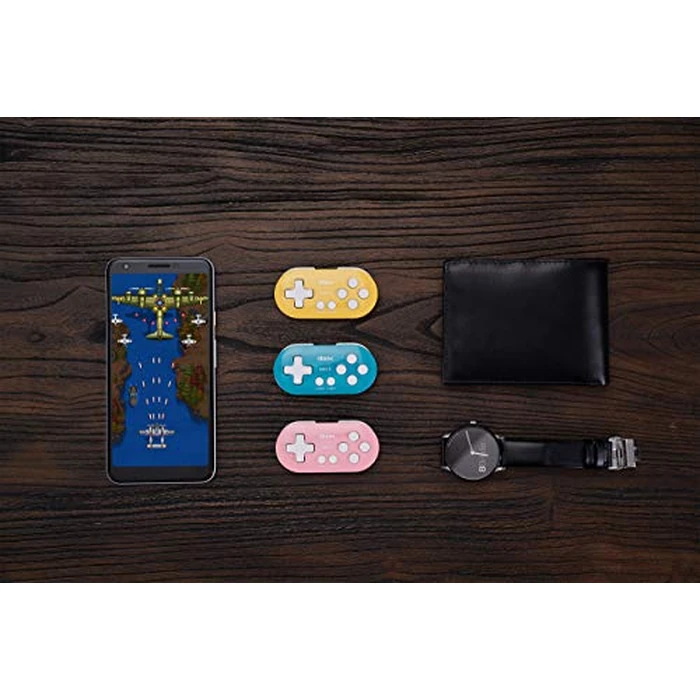 8Bitdo Zero 2 Bluetooth Gamepad Keychain Sized Mini Controller for Switch, Windows, Android, macOS & Raspberry Pi(Pink Edition) - Nintendo Switch by 8Bitdo - Image 9