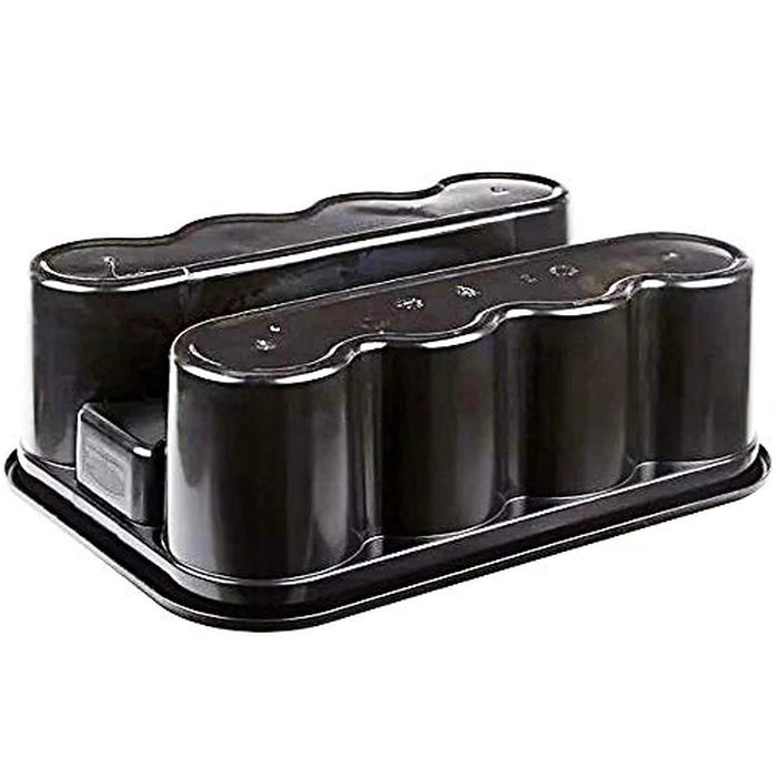 Rubbermaid Commercial Products Deluxe Carry Caddy for Take-Out Coffee/Soft Drinks Postmates/Uber Eats/Food Delivery Cleaning Products Sports/Water Bottles Black by Rubbermaid Commercial Products - Image 5