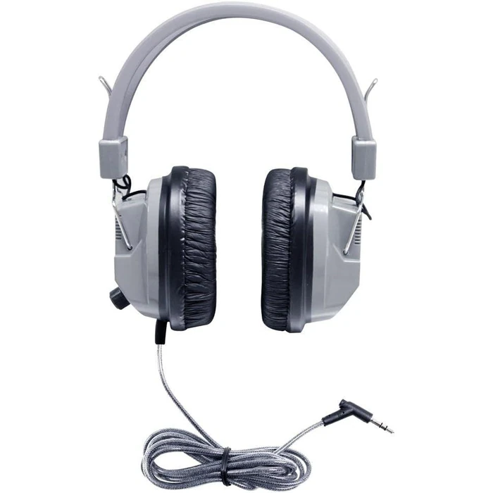 HamiltonBuhl Schoolmate Deluxe Stereo Headphone SC-7V - Gray/Black by HamiltonBuhl - Image 2