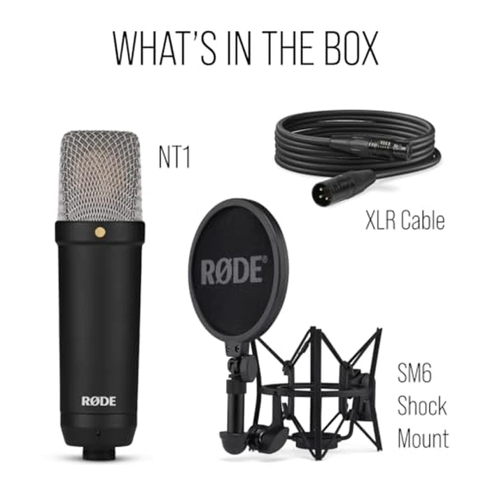 RODE Condenser Microphone (NT1SIGNATUREBLACK) by RØDE - Image 9