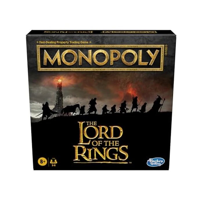Monopoly: The Lord of The Rings Edition Board Game Inspired by The Movie Trilogy, Family Games, Ages 8 and Up (Amazon Exclusive) by Monopoly - Image 1