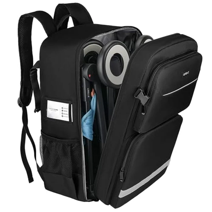 Stroller Travel Bag(Size:13.8''x8.7''x20.5''),Stroller Backpack Compatible with Gb Pockit/Pockit+ All City/Air All Terrain/Cybex Libelle 2 Stroller and Accessories(Bag Only) by LEFOR·Z - Image 1
