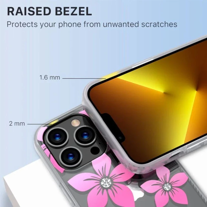 MyBat Pro Mood Diamond Series Phone Case for iPhone 13 Pro - Blossoms - Brand New by MyBat Pro - Image 7