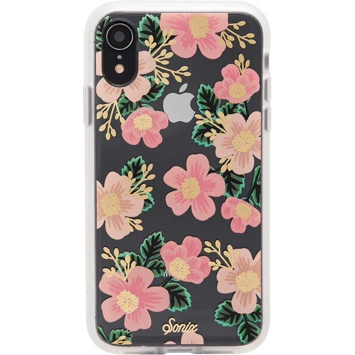 Sonix Clear Coat Hard Phone Case for iPhone XR - Clear Floral - Southern Floral by Sonix - Image 1