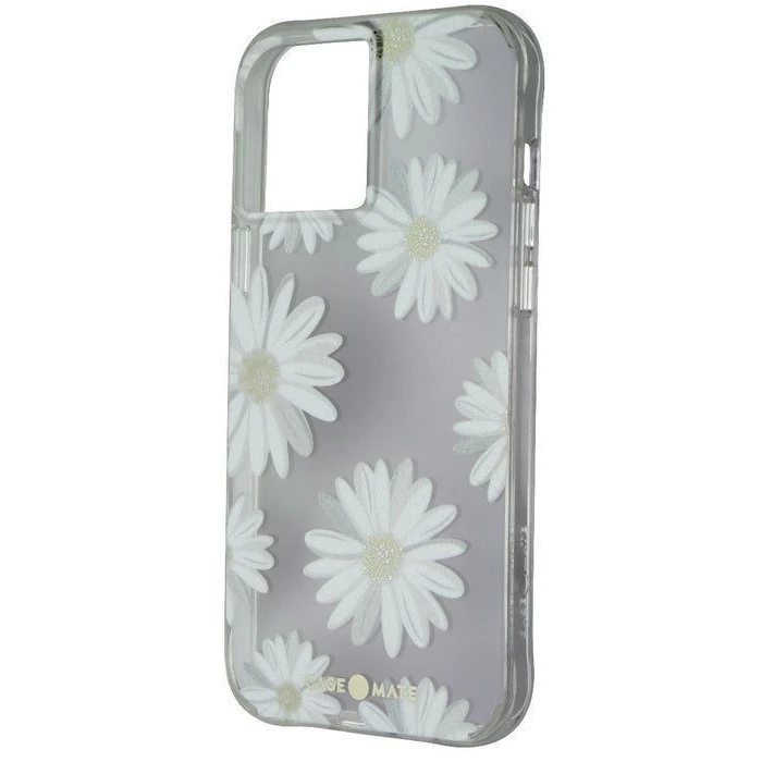 Case-Mate Prints Phone Case for iPhone 12 Pro Max - Glitter Daisies by Case-Mate - Image 1