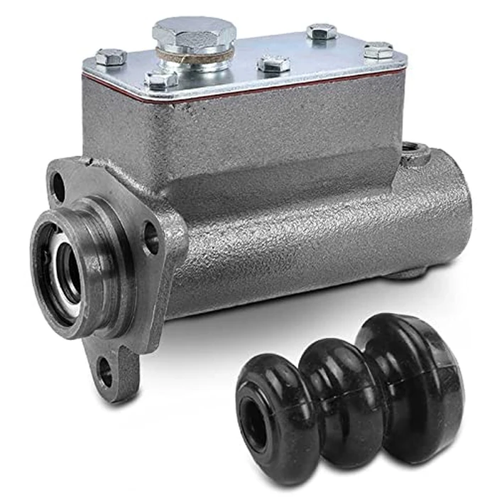 A-Premium Brake Master Cylinder with Reservoir and Cap Compatible with Dodge and Plymouth Vehicles - D100 D200 D300 W100 W200 Pickup, Model PC PD PJ, PT-50, PT-57, B-2, B-3 - Replaces 1191397, 1797432 by A-premium - Image 1