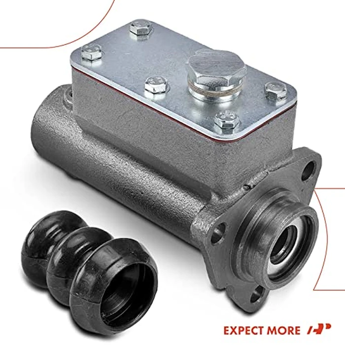 A-Premium Brake Master Cylinder with Reservoir and Cap Compatible with Dodge and Plymouth Vehicles - D100 D200 D300 W100 W200 Pickup, Model PC PD PJ, PT-50, PT-57, B-2, B-3 - Replaces 1191397, 1797432 by A-premium - Image 8