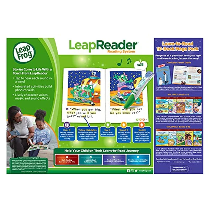LeapFrog LeapReader System Learn to Read 10 Book Bundle by LeapFrog - Image 8