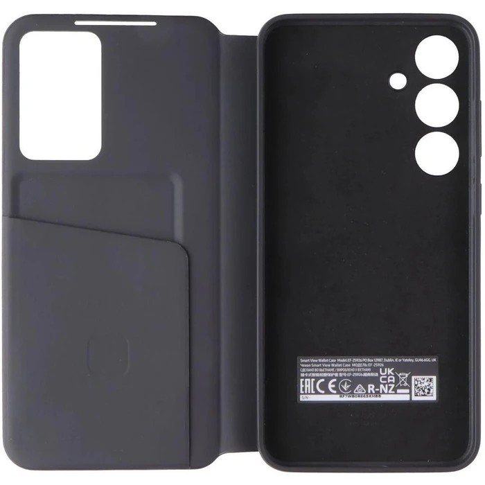 Samsung Smart View Wallet Phone Case for Galaxy S24+ - Black by Samsung - Image 3