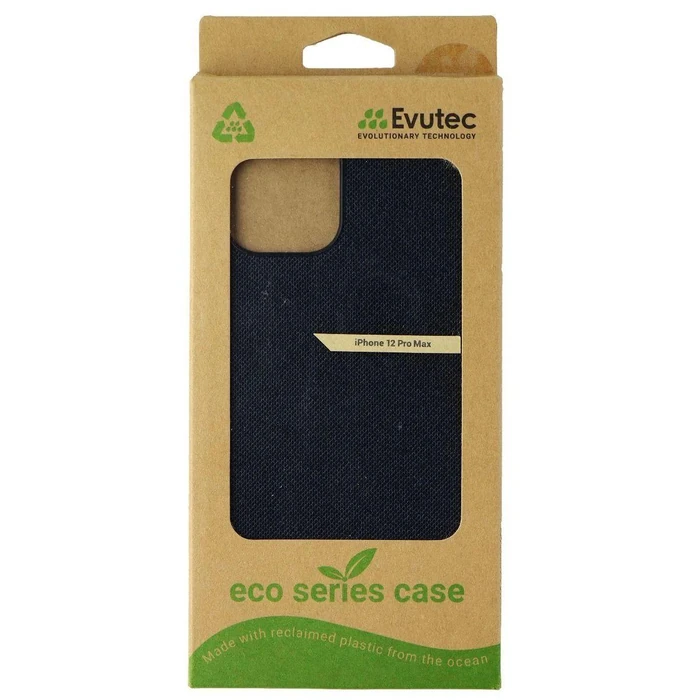 Evutec Eco Series Case for Apple iPhone 12 Pro Max - Black by Evutec - Refurbished - Brand New condition - US$13.93