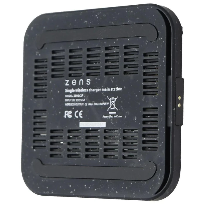 Zens Modular Series Single Wireless Charger 15W + 65W Power Adapter - Black by Zens - Image 2