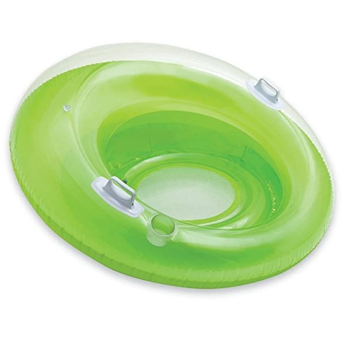 Intex Sit 'n Lounge Inflatable Pool Float, 47" Diameter, for Ages 8+, 1 Pack (Colors May Vary) by Intex - Used - Like New condition - US$12.35