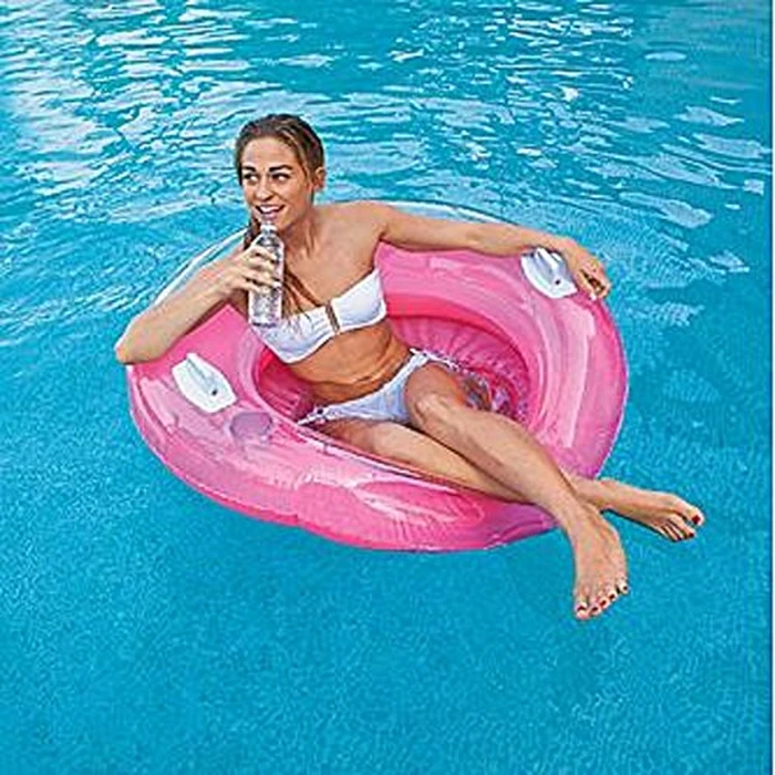 Intex Sit 'n Lounge Inflatable Pool Float, 47" Diameter, for Ages 8+, 1 Pack (Colors May Vary) by Intex - Image 3