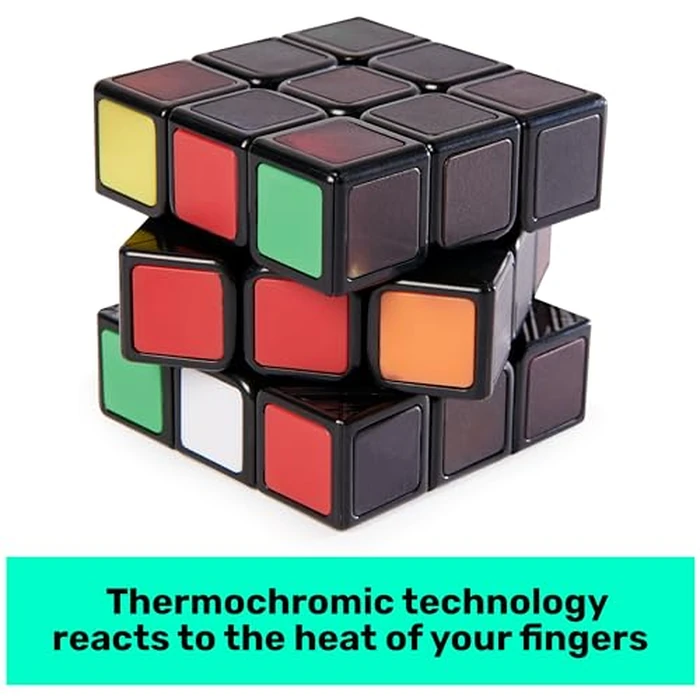 Rubik’s Phantom, 3x3 Cube Advanced Technology Difficult 3D Puzzle Travel Game Stress Relief Fidget Toy Activity Cube, for Adults & Kids Ages 8 and up by Rubik's - Image 3