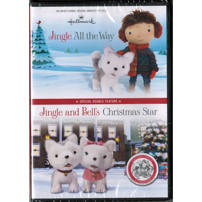 Jingle All the Way and Jingle and Bell's Christmas Star DVD: Hallmark Double Feature by Hallmark - Used - Good condition