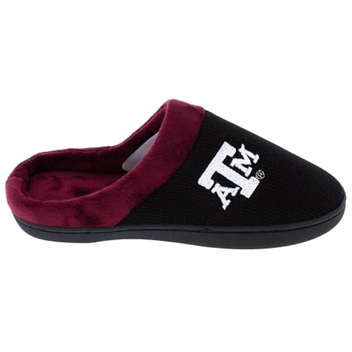 Comfy Feet Unisex Classic Slipper, Texas A&M Aggies, 7.5-9 US Men by Comfy Feet - Image 2