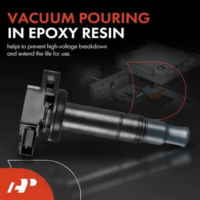 A-Premium 4PCS Ignition Coil Packs Compatible with Toyota & Scion Vehicles - 1.3L 1.5L DOHC - Echo 2000-2005, Prius 2001-2009, Prius C 2012-2019, Yaris 2004-2018, xA xB 2004-2006 by A-premium - Image 4