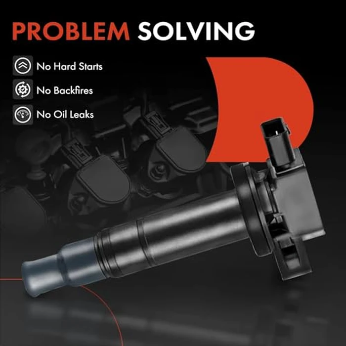 A-Premium 4PCS Ignition Coil Packs Compatible with Toyota & Scion Vehicles - 1.3L 1.5L DOHC - Echo 2000-2005, Prius 2001-2009, Prius C 2012-2019, Yaris 2004-2018, xA xB 2004-2006 by A-premium - Image 8