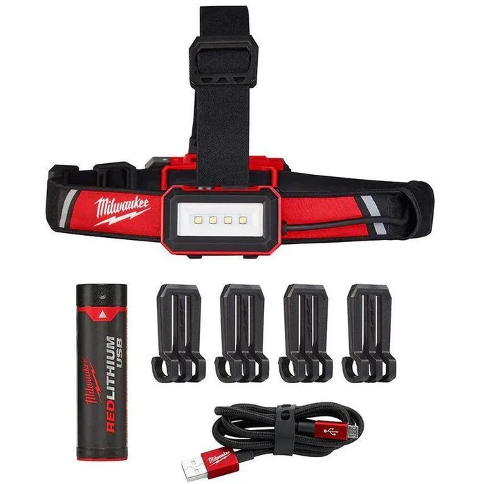 Milwaukee's 2115-21 General Purpose Headlamp Proprietary - Red by Milwaukee - Image 2