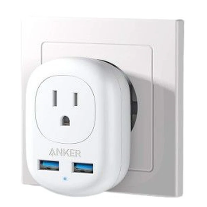 Anker European Travel PowerExtend USB Plug Power Adapter - White by Anker - Image 2