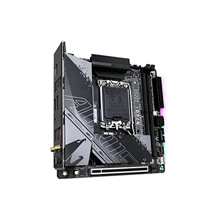 GIGABYTE B760I AORUS PRO (LGA 1700/ B760/ Mini-ITX/ DDR5/ Dual M.2/ PCIe 4.0/ USB 3.2 Gen2X2 Type-C/WiFi 6E/ Intel 2.5GbE LAN/Q-Flash Plus/Motherboard) by GIGABYTE - Image 3