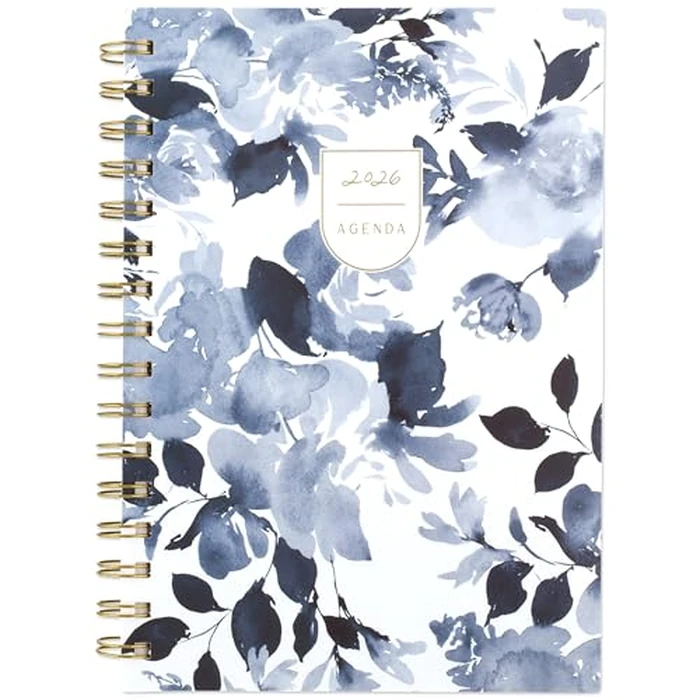 Cambridge 2026 Planner by Leah Bisch, Weekly & Monthly, 5.5" x 8.5", Small, Ciara Floral (LB41-200-26) by Cambridge - Image 1